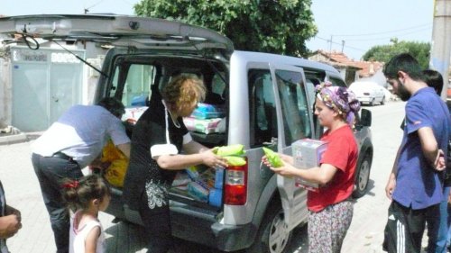 Urla’dan Soma’ya Yardım Eli