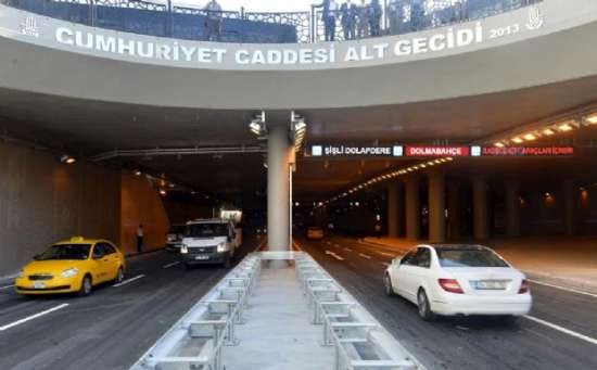 Taksim Tüneli Hizmete Girdi 1
