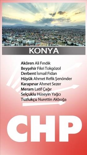 İşte 2014 Yerel Seçimlerinde CHP'nin Aday Listesi 25
