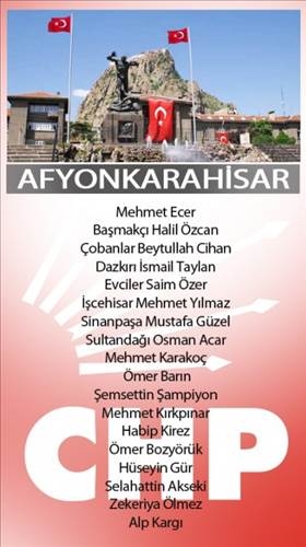 İşte 2014 Yerel Seçimlerinde CHP'nin Aday Listesi 3
