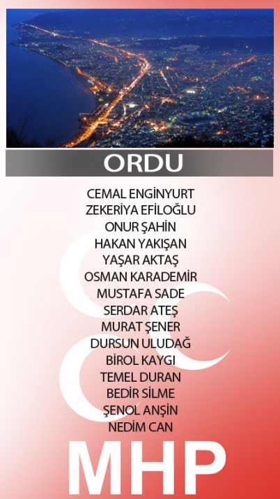 İşte 2014 Yerel Seçimlerinde MHP'nin Aday Listesi 31