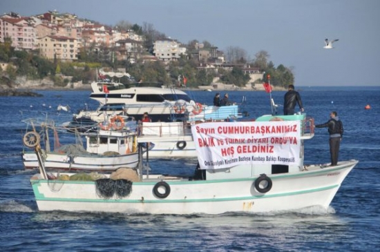 Cumhurbaşkanı Gül'e Balıkçılardan Sürpriz 5