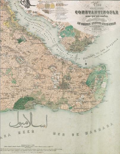 2. Abdulhamid'in Çizdirdiği İstanbul Haritaları 13