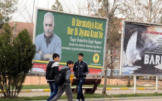 Diyarbakır'da Öcalan Afişleri 2