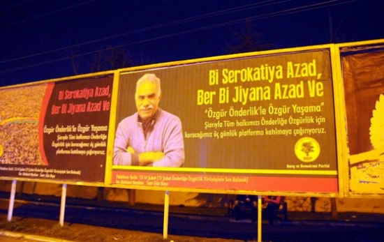 Diyarbakır'da Öcalan Afişleri 3
