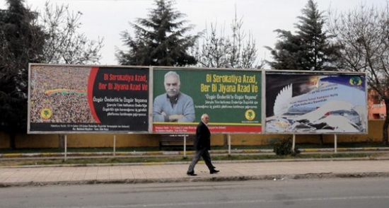 Diyarbakır'da Öcalan Afişleri 4