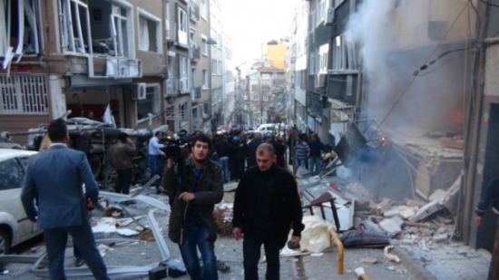 Taksim'deki Patlama Sonrası İlk Görüntüler 1