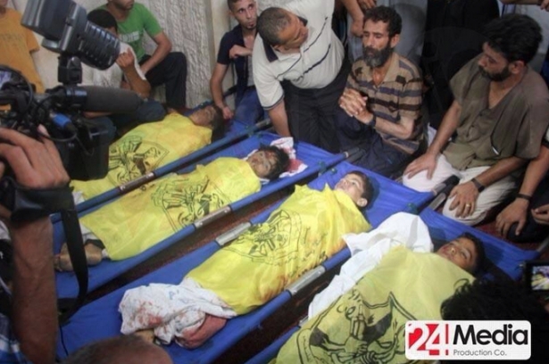 İsrail Sahildeki 4 Çocuğu Öldürdü 4