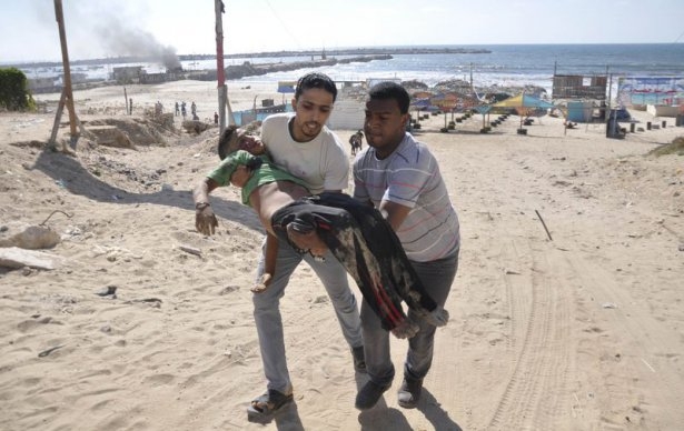 İsrail Sahildeki 4 Çocuğu Öldürdü 8