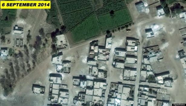İşte Kobani'nin Uydudan Çekilmiş Son Hali 1