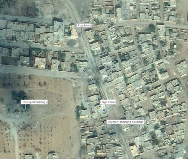 İşte Kobani'nin Uydudan Çekilmiş Son Hali 9