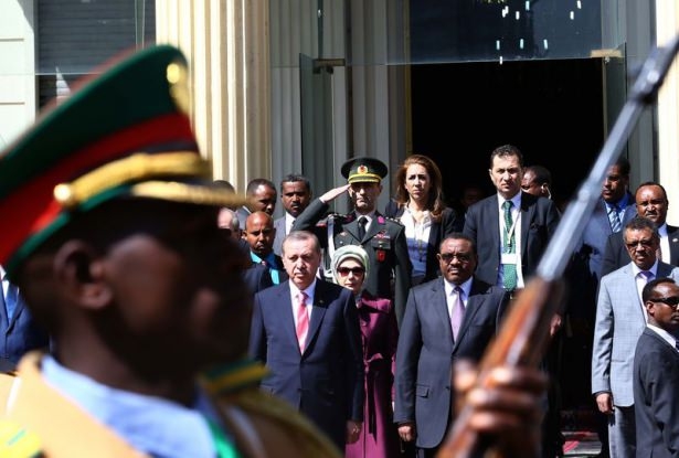 Cumhurbaşkanı Erdoğan Etiyopya'da 12