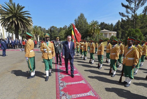 Cumhurbaşkanı Erdoğan Etiyopya'da 2