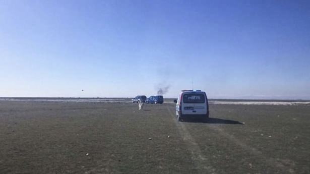 Konya'da Askeri Uçak Düştü 7