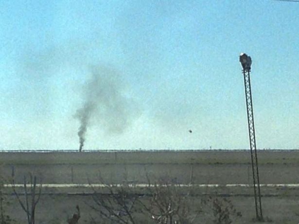 Konya'da Askeri Uçak Düştü 9