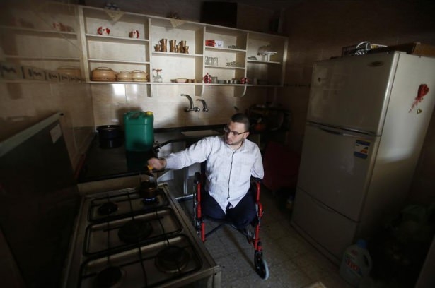 Gazze'de Engelli Bir Öğretmen 12