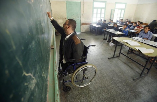 Gazze'de Engelli Bir Öğretmen 2