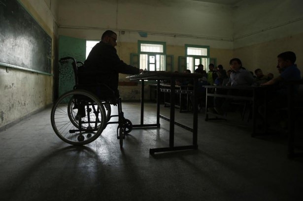 Gazze'de Engelli Bir Öğretmen 3