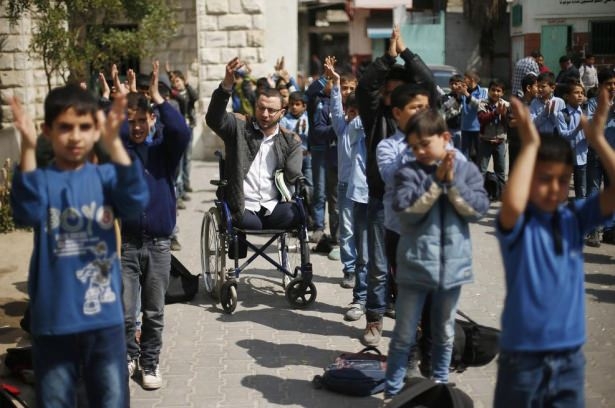 Gazze'de Engelli Bir Öğretmen 6