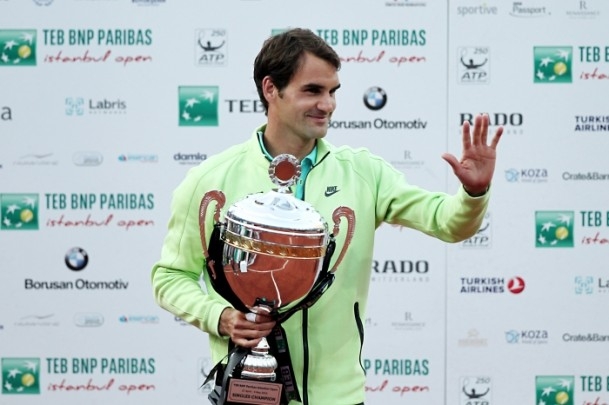 İstanbul'da Federer Şampiyon! 15