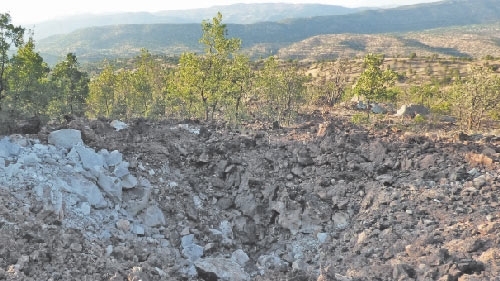 İşte Bombalanan PKK'nın Kamplarının Son Hali 2