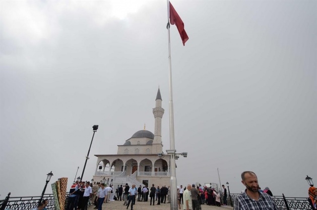 Erdoğan Kıble Dağı'ndaki Caminin Açılışını Yaptı 11