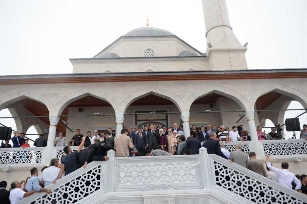 Erdoğan Kıble Dağı'ndaki Caminin Açılışını Yaptı 4