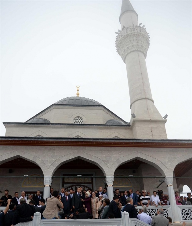 Erdoğan Kıble Dağı'ndaki Caminin Açılışını Yaptı 5