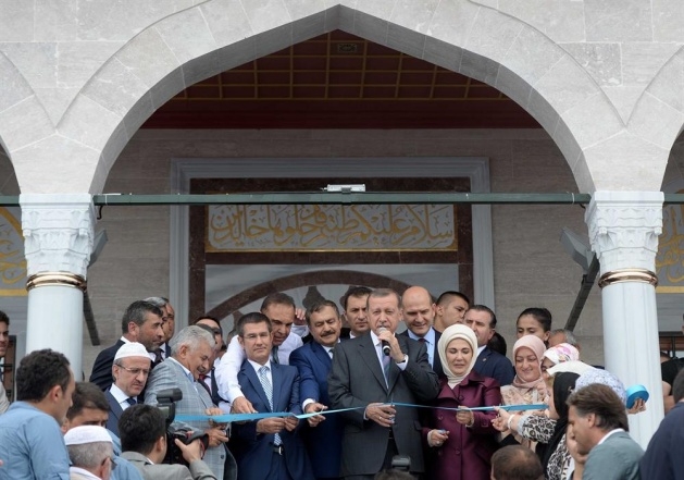 Erdoğan Kıble Dağı'ndaki Caminin Açılışını Yaptı 8