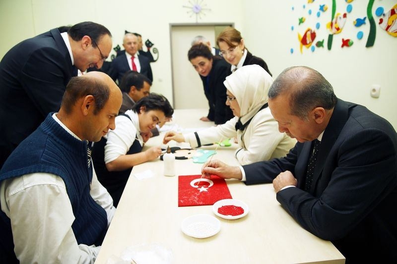 Fotoğraflarla Cumhurbaşkanı Erdoğan'ın bir yılı 12