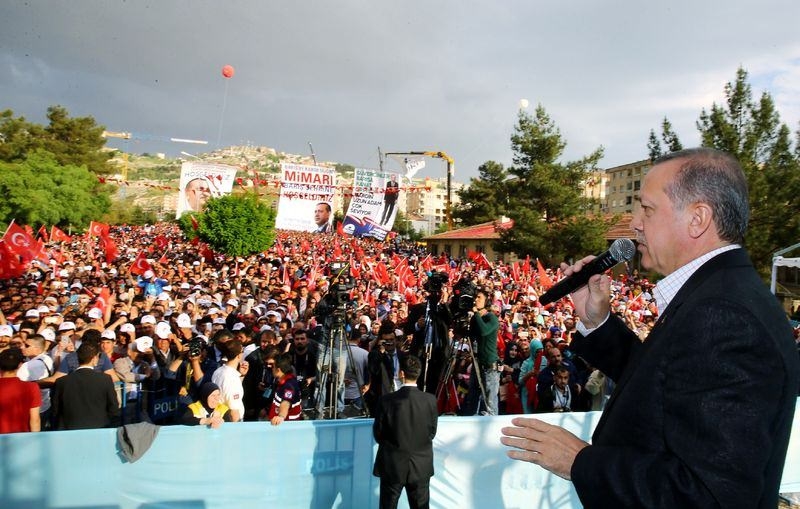 Fotoğraflarla Cumhurbaşkanı Erdoğan'ın bir yılı 48