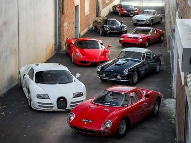 Dünyanın en pahalı araba koleksiyonu 1