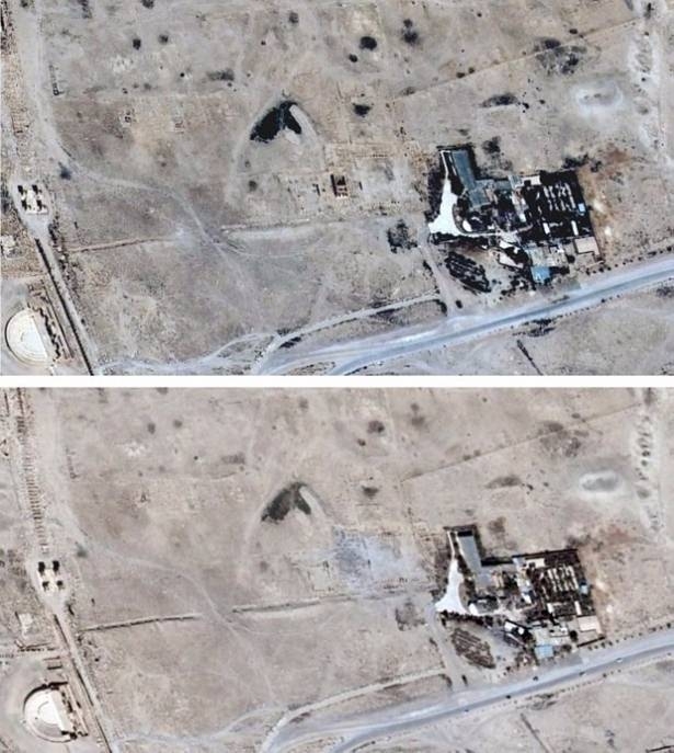 IŞİD, 2 Bin Yıllık Tapınağı Havaya Uçurdu 13