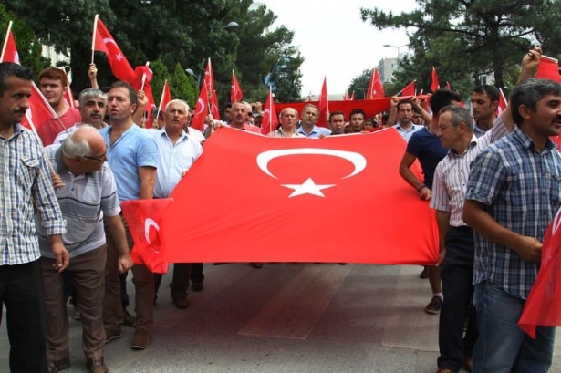 Türkiye'de Teröre Lanet Yürüyüşü 1