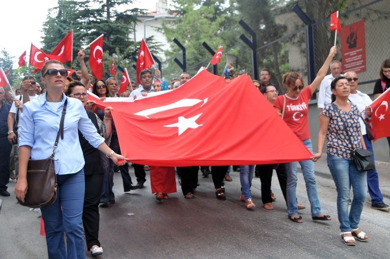Türkiye'de Teröre Lanet Yürüyüşü 10