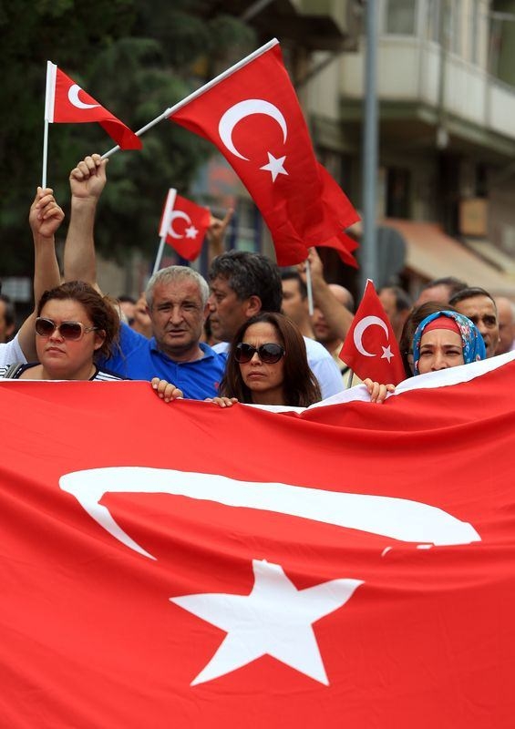 Türkiye'de Teröre Lanet Yürüyüşü 13