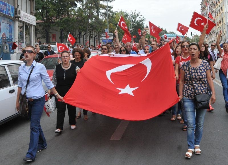 Türkiye'de Teröre Lanet Yürüyüşü 17