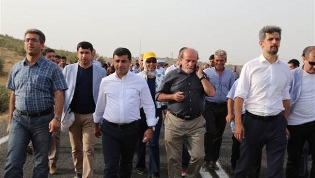 HDP'liler Tekrar Yürüyüşe Başladı 7
