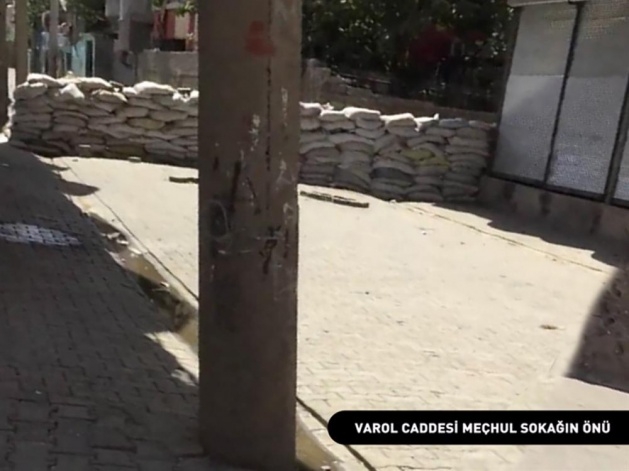 PKK Cizre sokaklarını bu hale getirdi 6