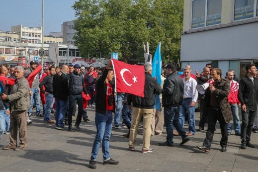 PKK'yı Protesto Mitinginde Olaylar Çıktı 27