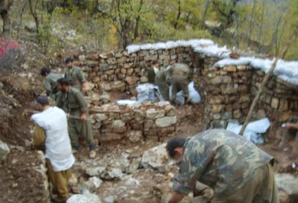 İşte PKK'nın Kuraniş Vadisi'nde ki Tünelleri 12