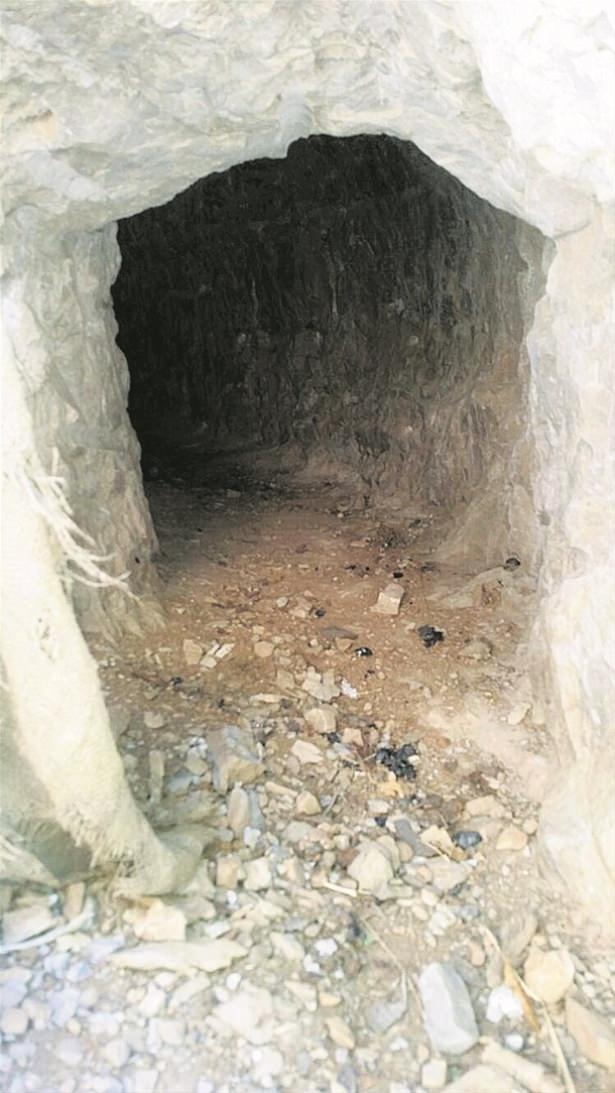 İşte PKK'nın Kuraniş Vadisi'nde ki Tünelleri 4