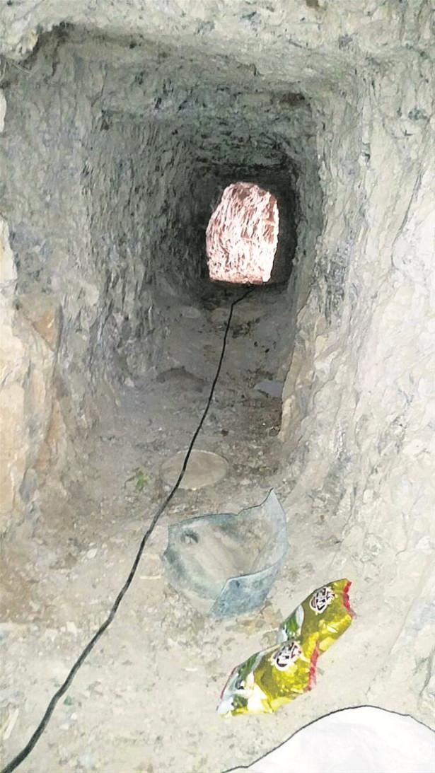İşte PKK'nın Kuraniş Vadisi'nde ki Tünelleri 7