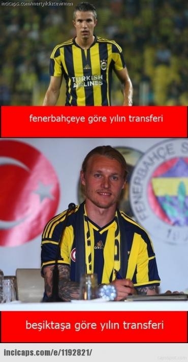 Beşiktaş - Fenerbahçe Caps'leri! 15
