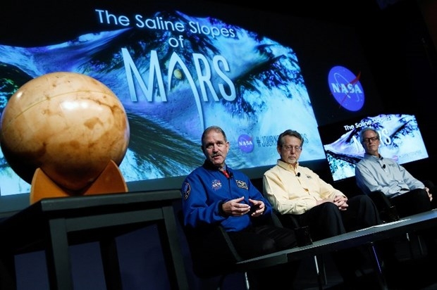 Nasa, Mars'ta Tuzlu Su Buldu 9