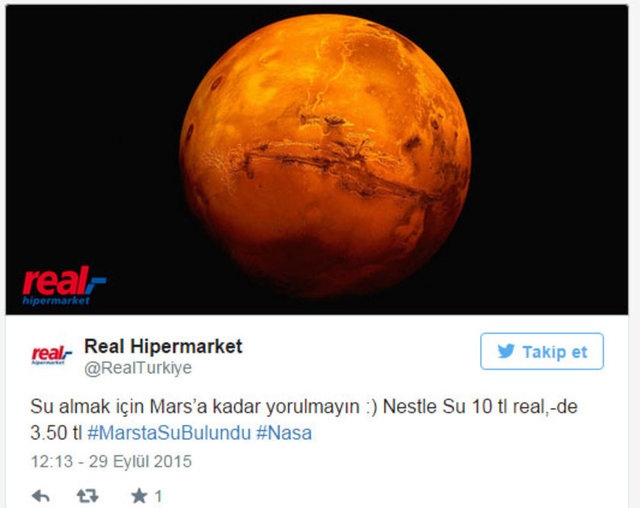 Mars'ta Su Bulununca Sosyal Medya! 17