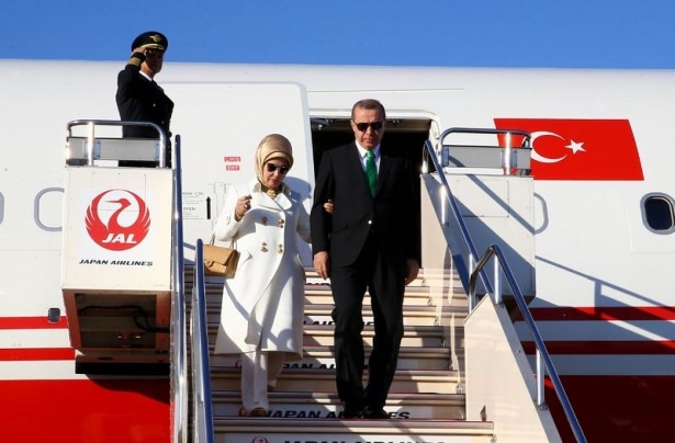 Cumhurbaşkanı Erdoğan Japonya'da 1