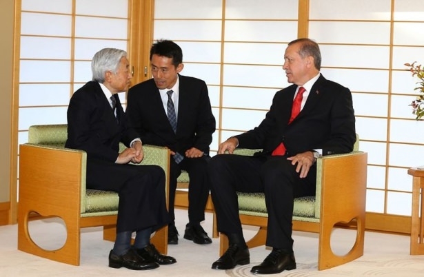 Erdoğan, Japon İmparatoru'nu Ziyaret Etti 1