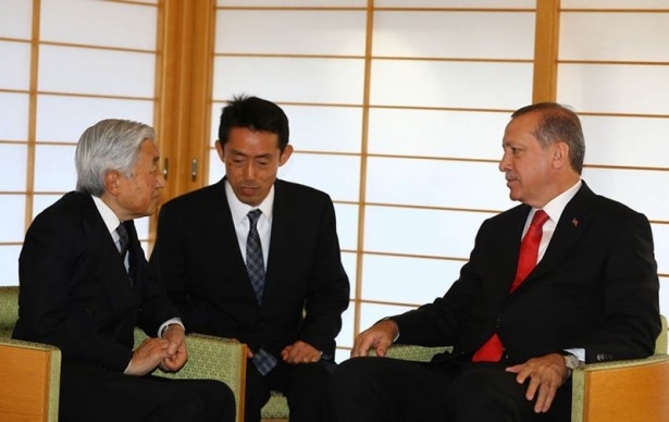 Erdoğan, Japon İmparatoru'nu Ziyaret Etti 9