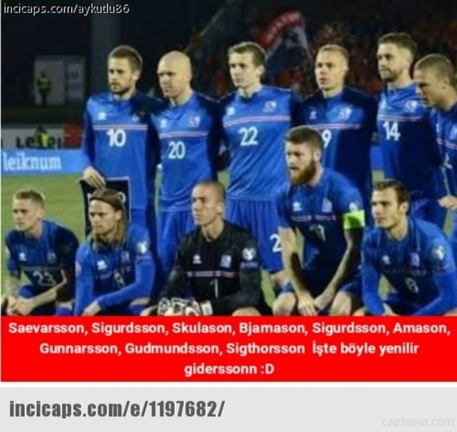 Türkiye - İzlanda Maçı Capsleri 1